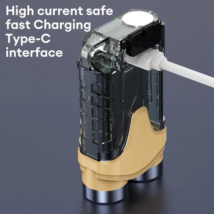 Portable Dual Led Keychain Light For Outdoor Camping