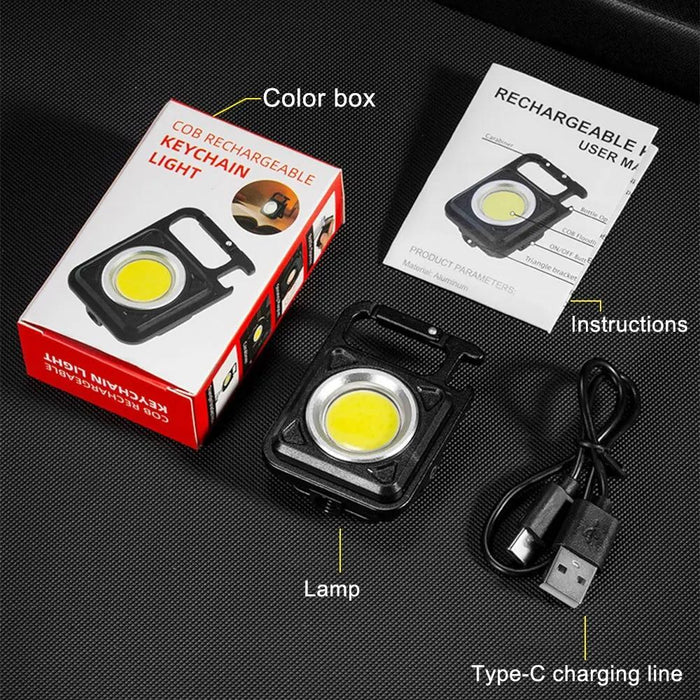 Compact Led Keychain Torch Strong & Portable