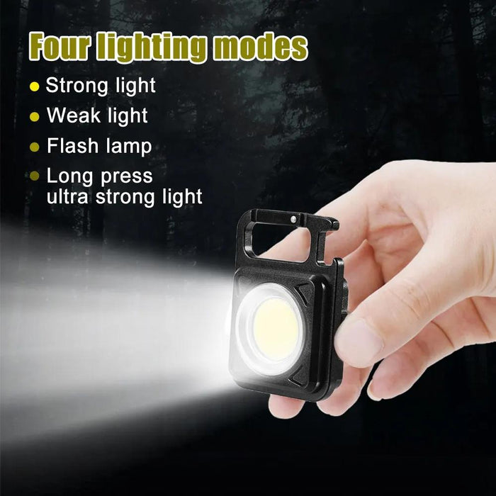 Compact Led Keychain Torch Strong & Portable