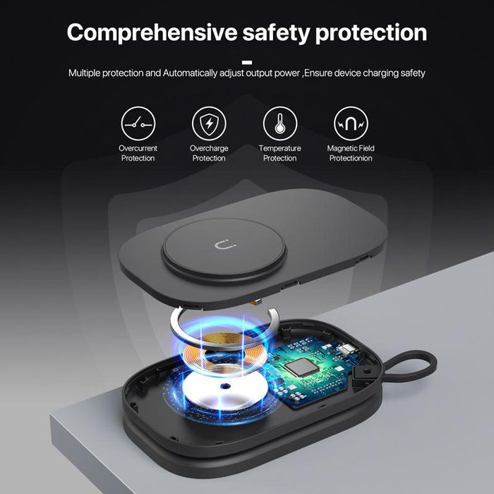 3 In 1 Magnetic Wireless Charger For Apple Devices