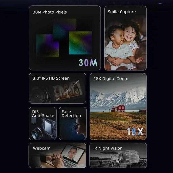 1080P Night Vision Infrared Digital Camera