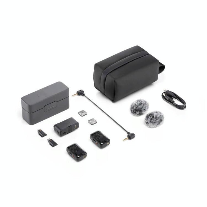 2 Tx + 1 Rx + Charging Case For Dji Microphone 2