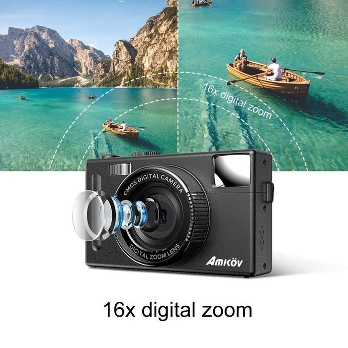 24Mp Hd Camera For Students 1080P Video & Photo Recording