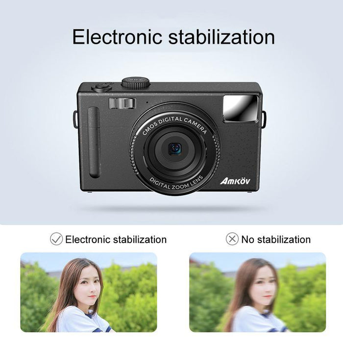 24Mp Hd Camera For Students  1080P Video & Photo Recording