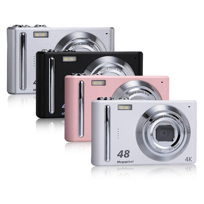 2.4-Inch 4K Hd Camera With 16X Zoom & Image Stabilization