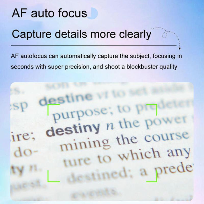 3.0 Inch Ips Screen 4K Hd Autofocus Dv Camera