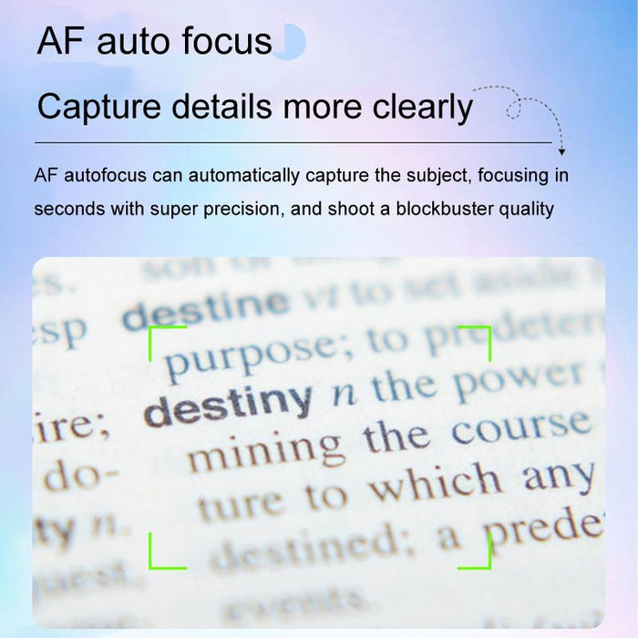 3.0 Inch Ips Screen 4K Hd Autofocus Dv Camera