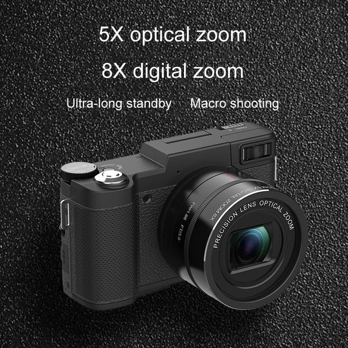 48Mp Hd Digital Camera With 5X Optical Zoom