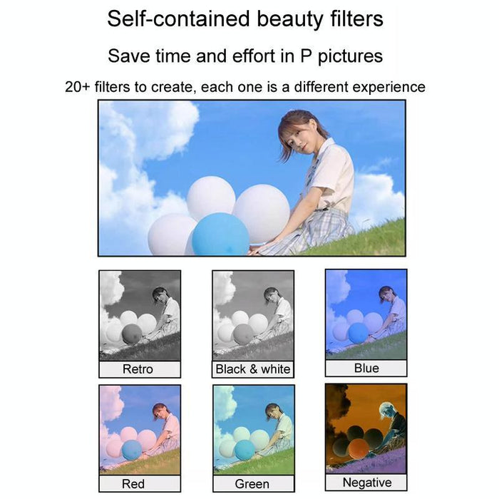 48Mp Hd Digital Camera With 5X Optical Zoom