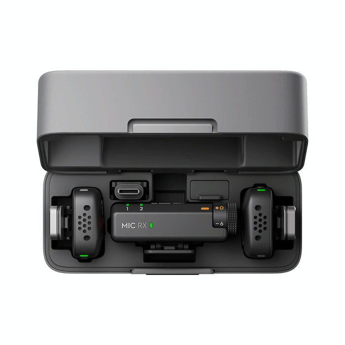 2 Tx + 1 Rx + Charging Case For Dji Microphone Mini