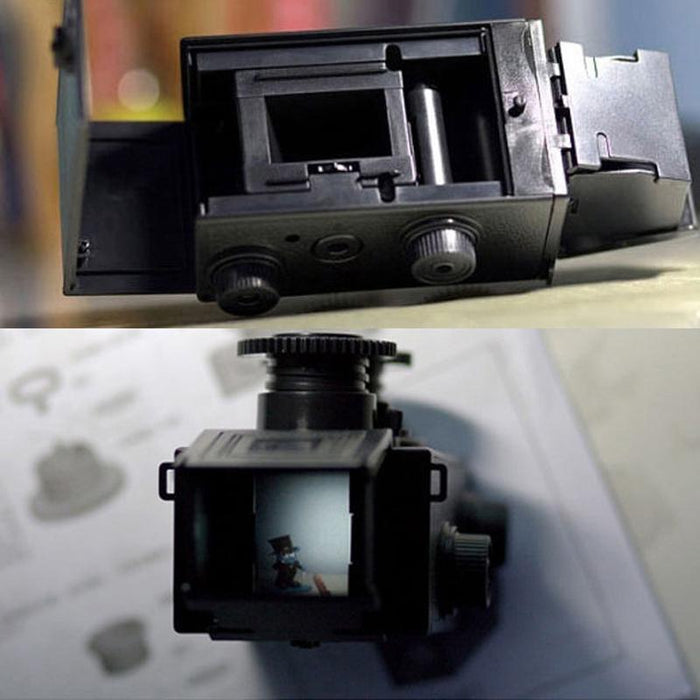 35Mm Film Camera Kit With Double Lens Black