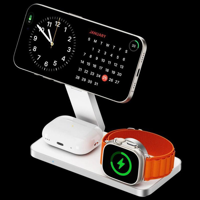 3 In 1 Magnetic Wireless Charging Dock For Apple Devices