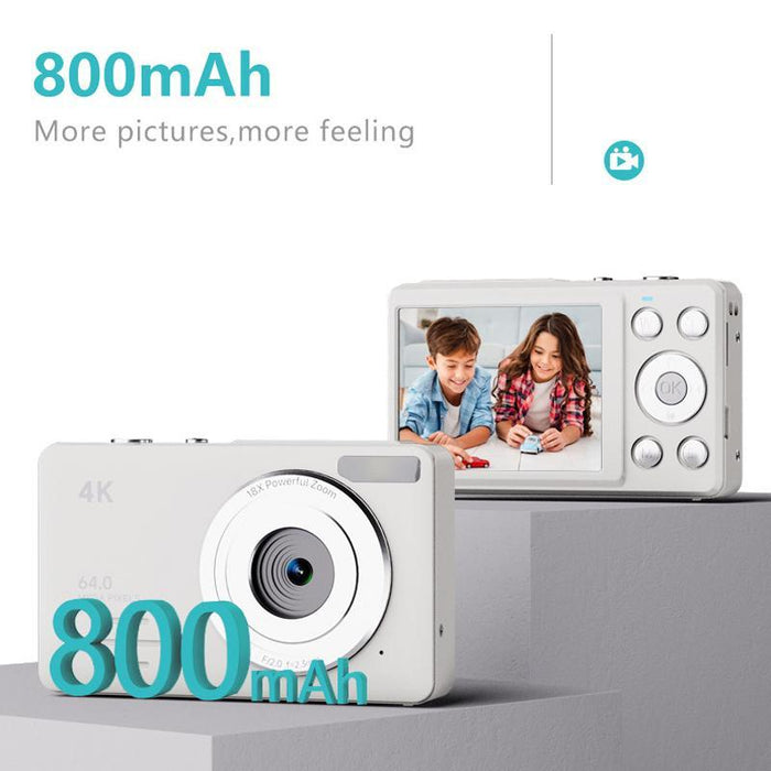 4K Hd Digital Camera For Travel & Students