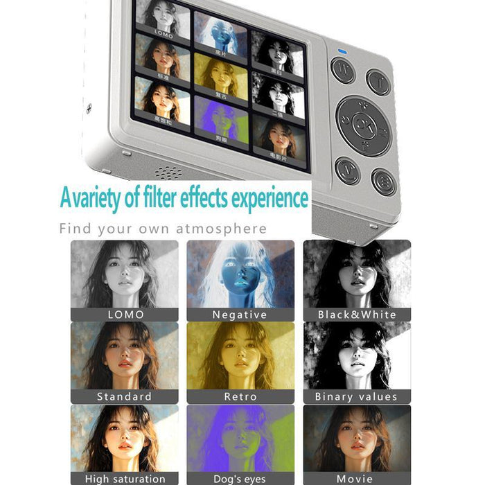 4K Hd Digital Camera For Travel & Students