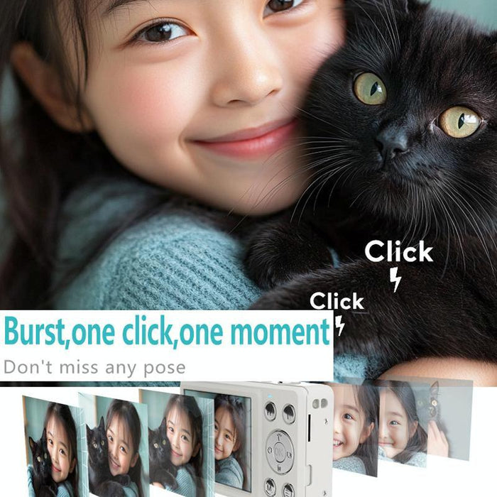 4K Hd Digital Camera For Travel & Students