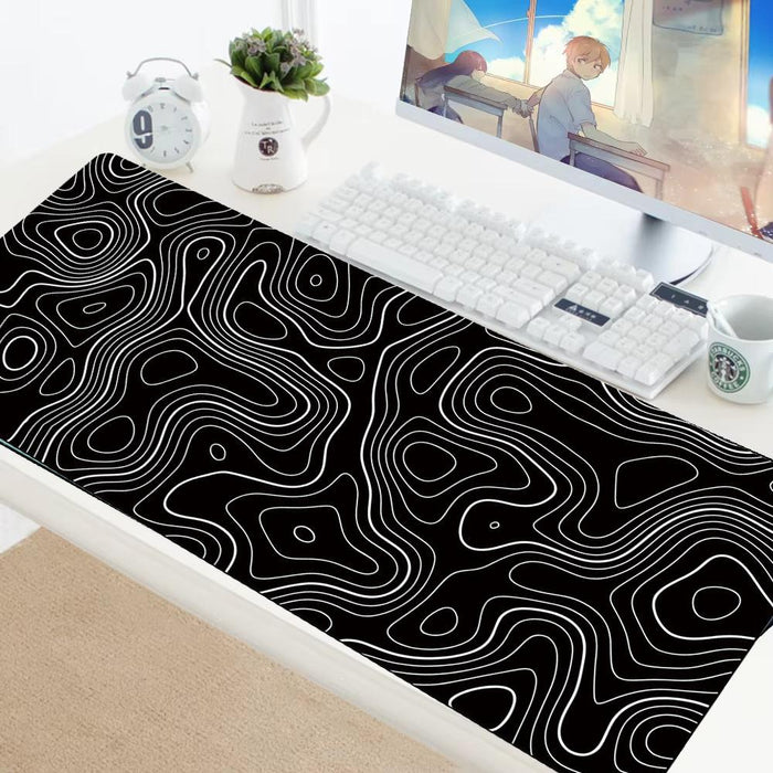 Abstract Gaming Mouse Pad 300 X 600 X 2Mm
