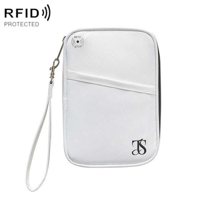 Rfid Anti-Theft Passport Clip Id Bag Waterproof Travel Organizer