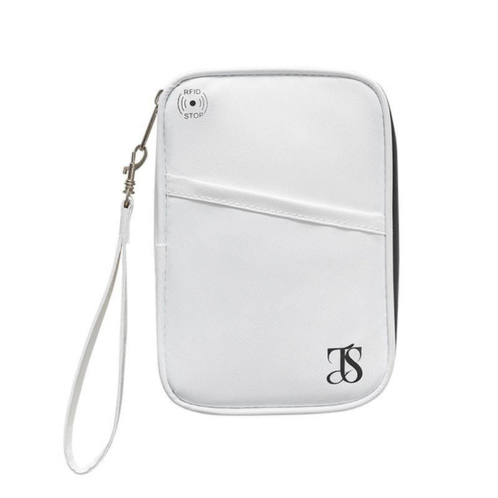 Rfid Anti-Theft Passport Clip Id Bag Waterproof Travel Organizer