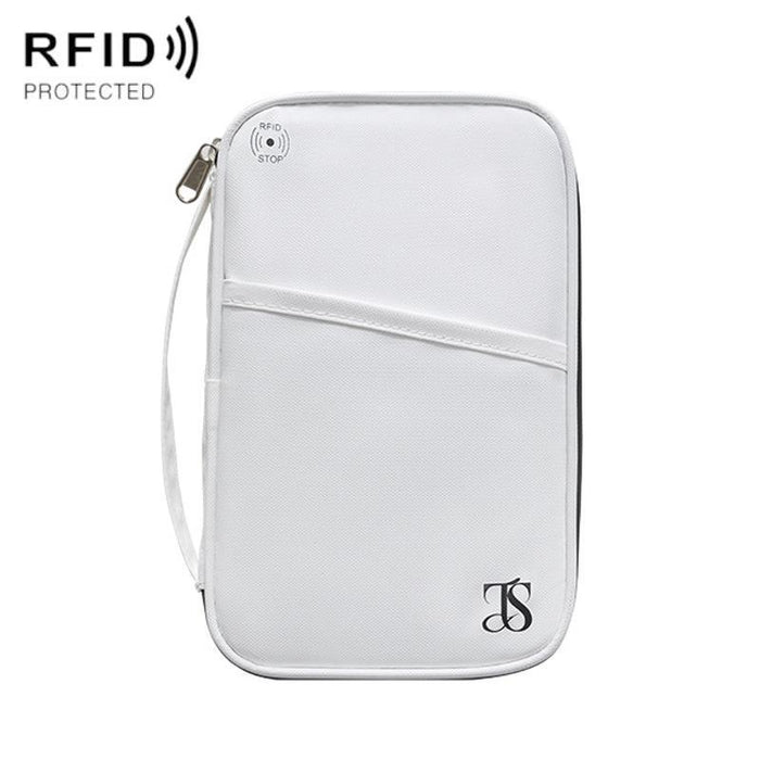 Rfid Anti-Theft Passport Clip Id Bag Waterproof Travel Organizer