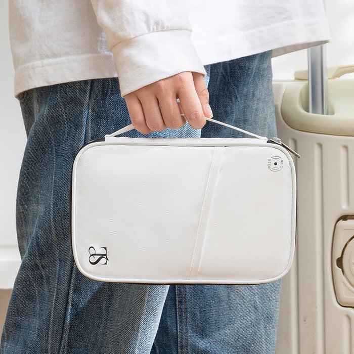 Rfid Anti-Theft Passport Clip Id Bag Waterproof Travel Organizer