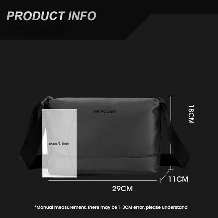 Lightweight Men Shoulder Bag For Commuting