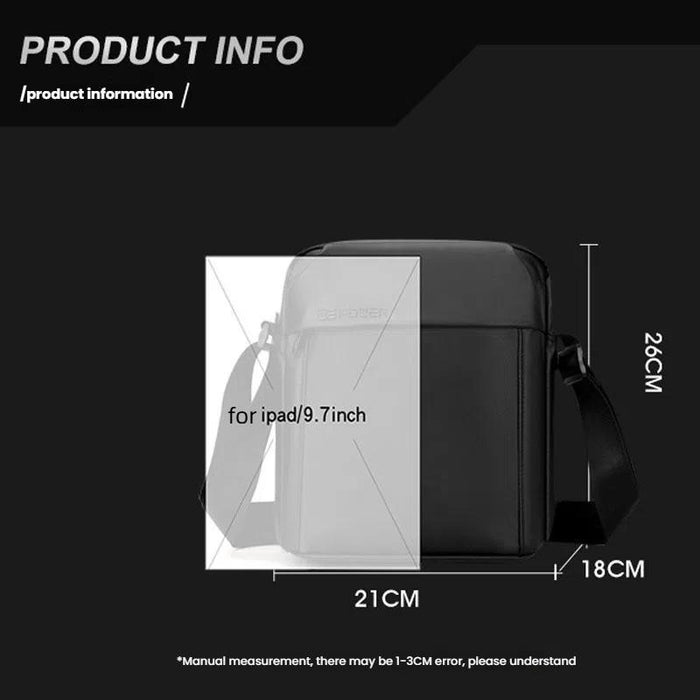 Large Capacity Men Messenger Bag For Travel & Commuting