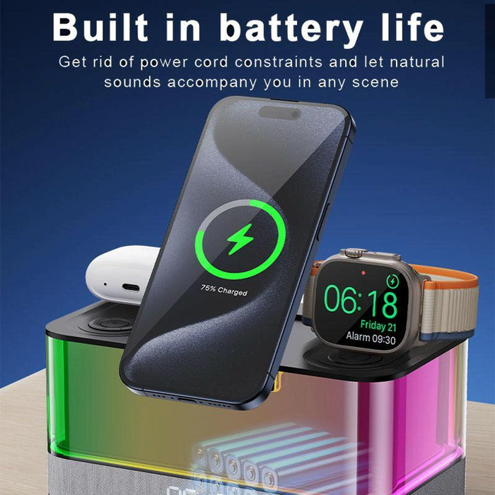 3 In 1 Wireless Magnetic Charger For Cell Phone
