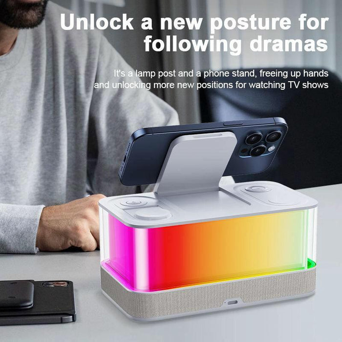 3 In 1 Wireless Magnetic Charger For Cell Phone