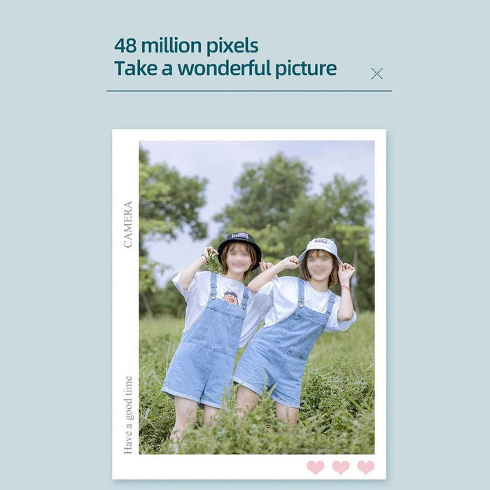 3.0 Inch 4K Hd 18X Zoom Selfie Camera With Wifi & Stabilization Black