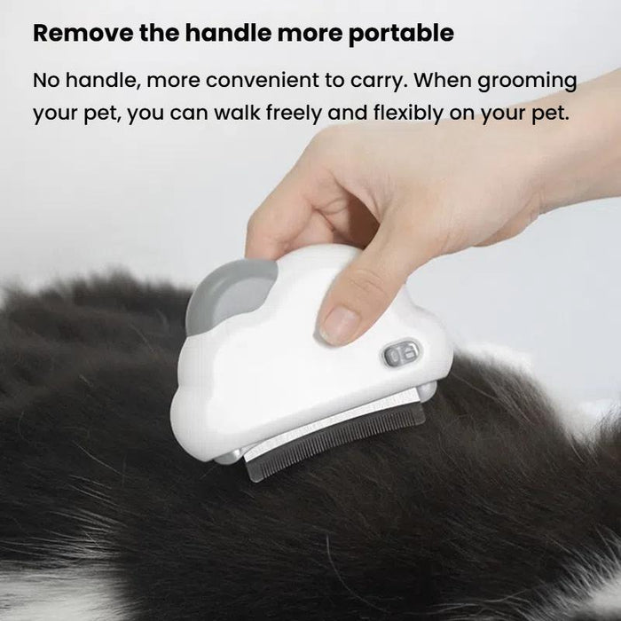 3 In 1 Pet Grooming Comb For Cats And Dogs Removes Loose Hair Detangles Large Curved