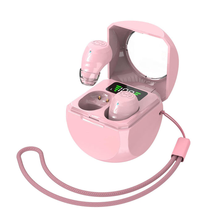 Smart Enc Noise Reduction Mini Bluetooth Earphones With Charging Compartment