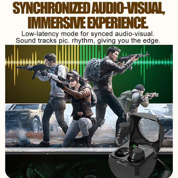 Smart Enc Noise Reduction Mini Bluetooth Earphones With Charging Compartment