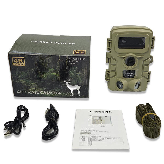 4K 48Mp Animal Monitoring Home Security Outdoor Hunting Camera