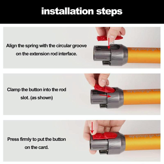 Vacuum Cleaner Switch Button Repair Parts With Box Long Button
