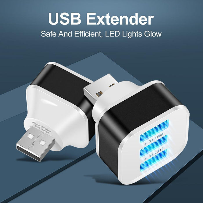 3-Port Usb 2.0 Hub Expander