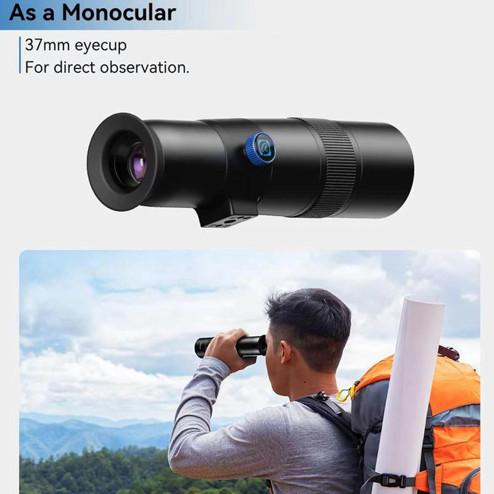 30X 720Mm Phone Telephoto Lens With Tripod Kit Black