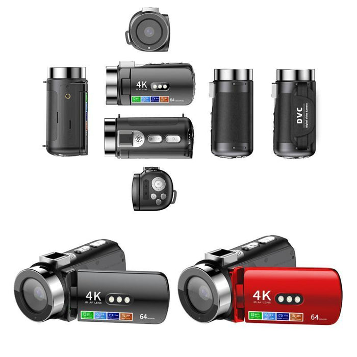 4K Wifi Night Vision Camera Black