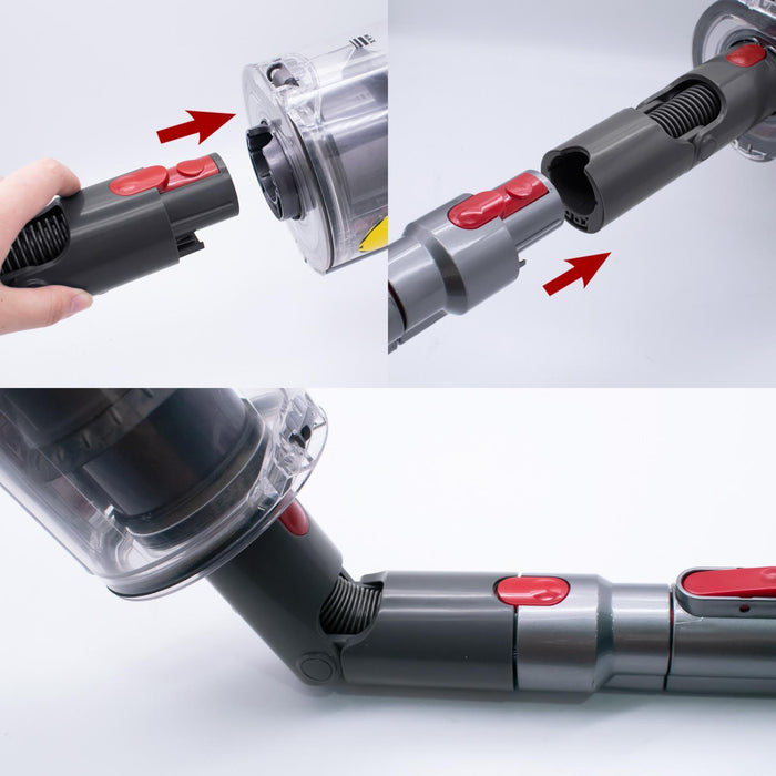 Universal Vacuum Cleaner Bottom Conversion Head For Dyson V7 V8 V10 V11 Fits Most Models