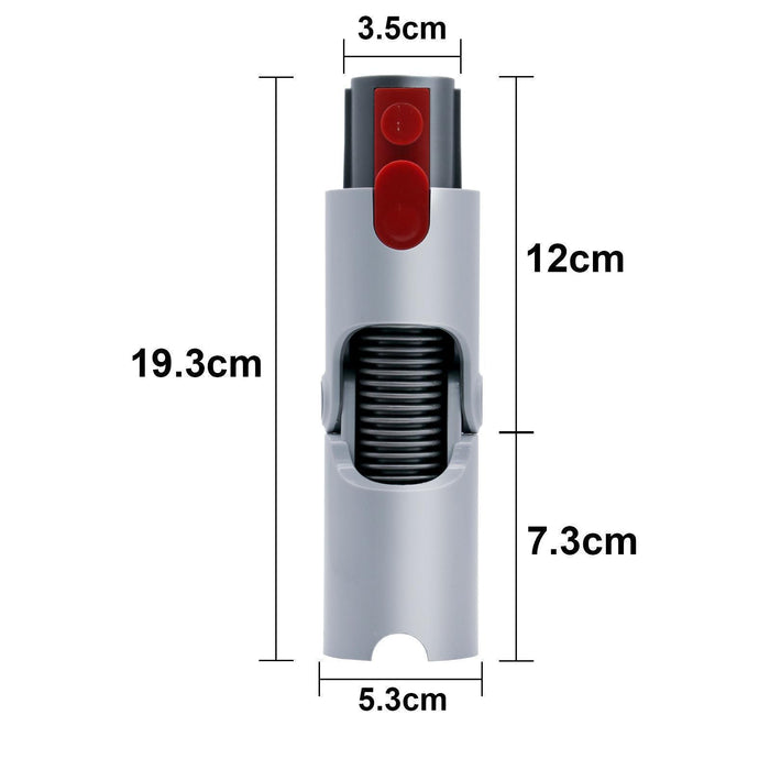 Universal Vacuum Cleaner Bottom Conversion Head For Dyson V7 V8 V10 V11 Fits Most Models