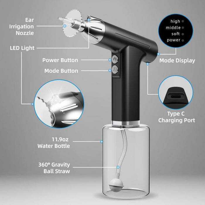 Rechargeable Earwax Remover With Led Light