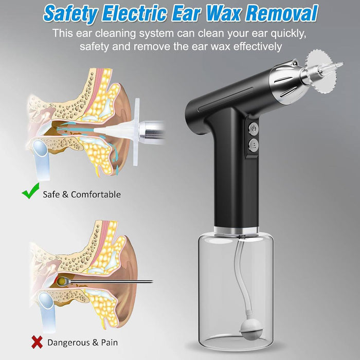 Rechargeable Earwax Remover With Led Light