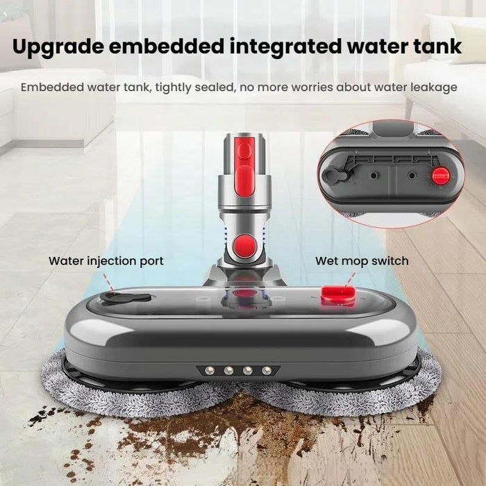 Electric Mop Head For Dyson V15 / V11 / V10 / V7 / V8 Vacuums + 4 Rags