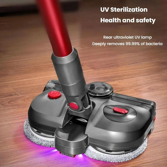 Uv Sterilizer Electric Mop Head 4-In-1 With Water Tank