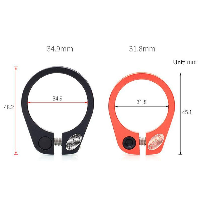 Aluminum Seatpost Clamps For Mountain Bikes