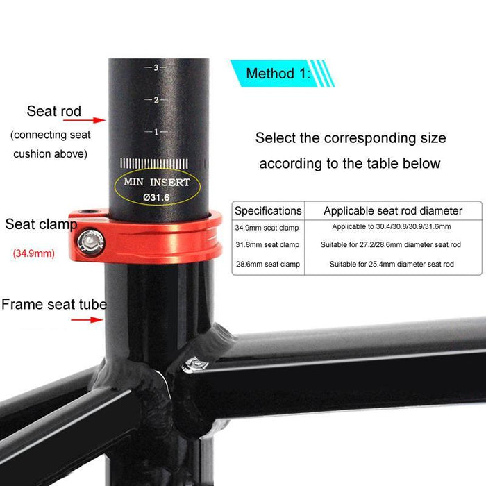 Aluminum Seatpost Clamps For Mountain Bikes