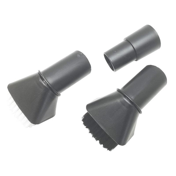 32Mm Soft Brush Nozzle For Vacuum Cleaners Black