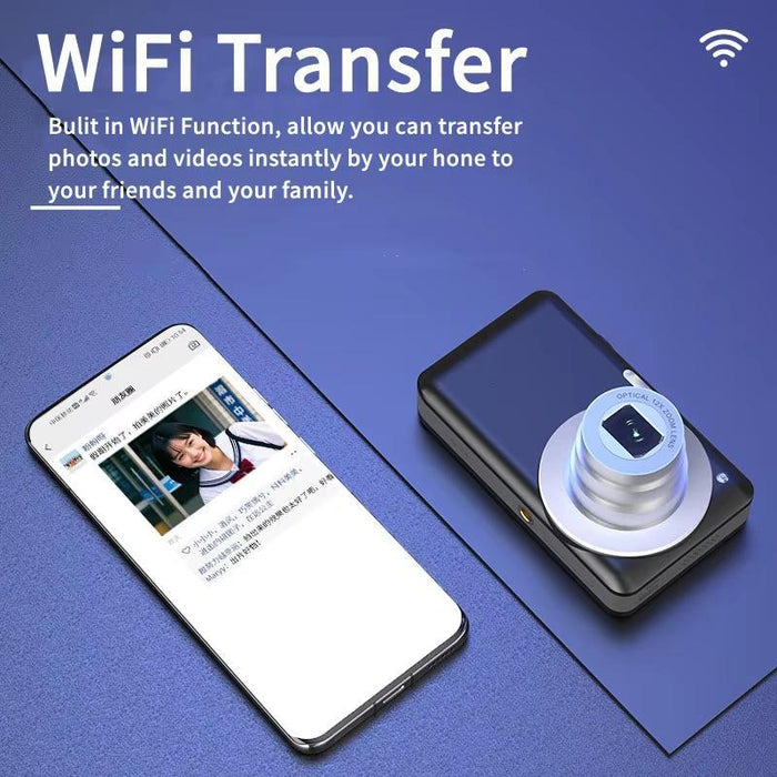 3 Inch 6X Optical Zoom 4K Camera With 3 Ips Screen & 32G Memory