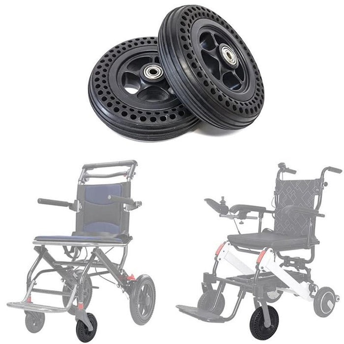 6X1.25 Sida / Motus Wheelchair Front Tire Wheel