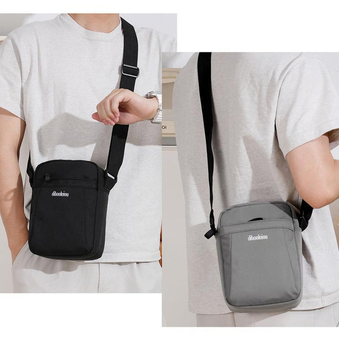 Versatile Canvas Shoulder Backpack For Men