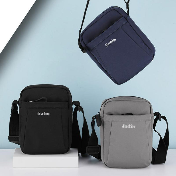 Versatile Canvas Shoulder Backpack For Men